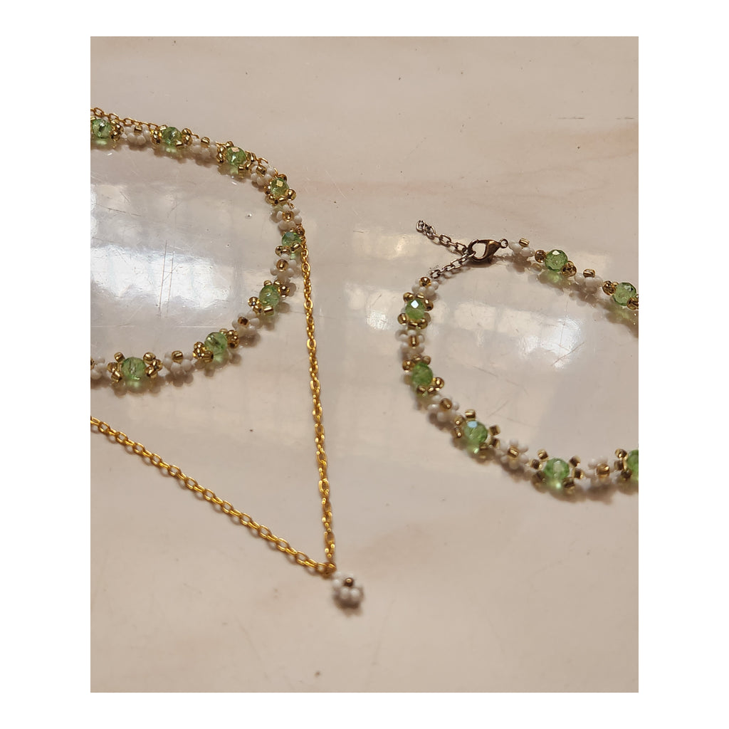 Garden Bracelet and Necklace